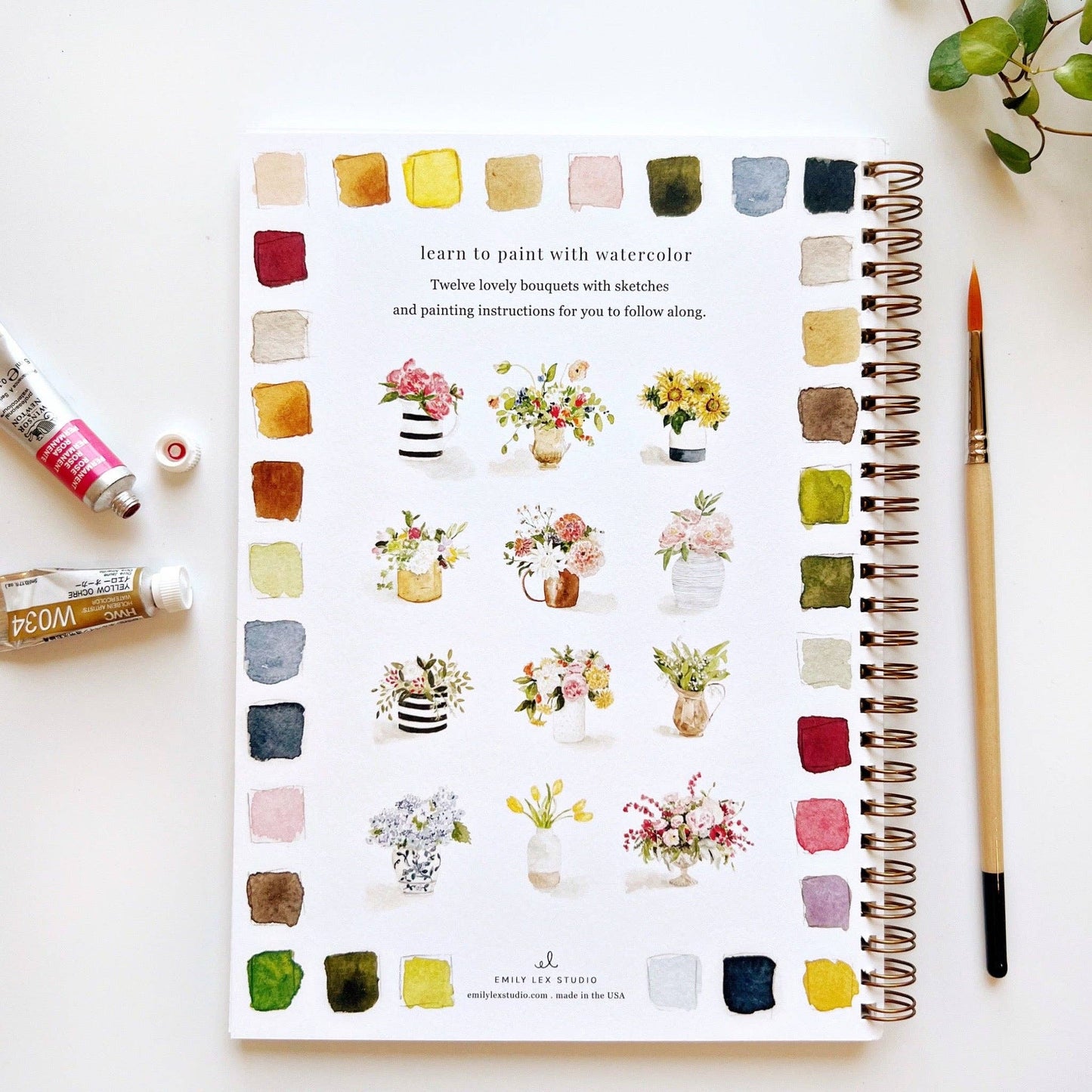 Watercolor Workbooks By Emily Lex Studio — practice lessons, exercises and study projects