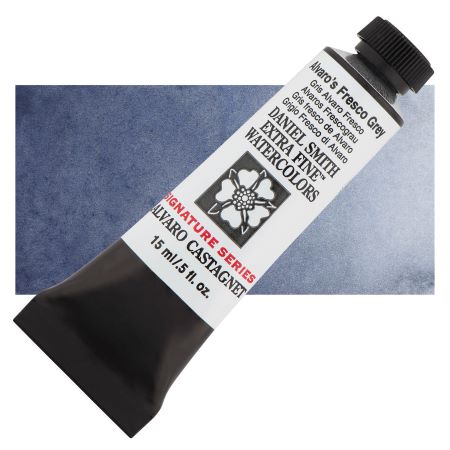 Daniel Smith Extra Fine Watercolor - Alvaro's Fresco Grey, 15 ml tube