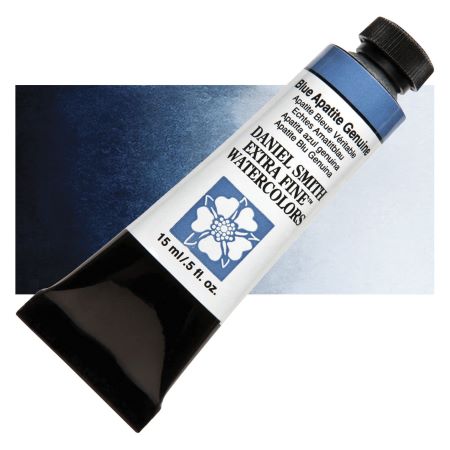 Daniel Smith Extra Fine Watercolor - PrimaTek, Blue Apatite Genuine, 15 ml Tube