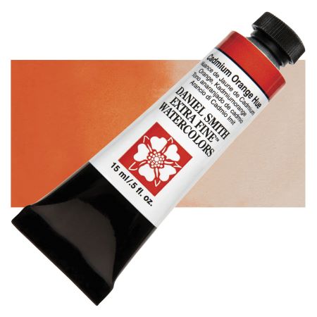 Daniel Smith Extra Fine Watercolor - Cadmium Orange Hue, 15 ml Tube