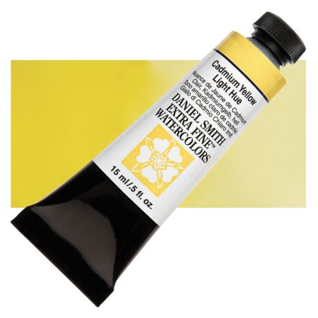Daniel Smith Extra Fine Watercolor - Cadmium Yellow Light Hue, 15 ml Tube