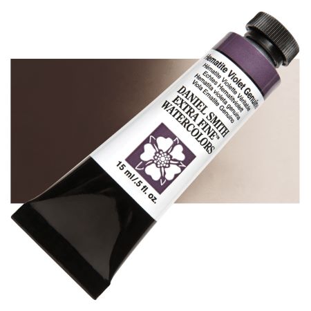 Daniel Smith Extra Fine Watercolor - Hematite Violet, 15 ml Tube