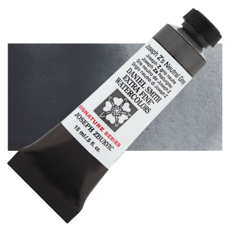 Daniel Smith Extra Fine Watercolor – Joseph Z's Neutral Grey, 15 ml tube