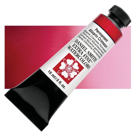 Daniel Smith Extra Fine Watercolor - Permanent Alizarin Crimson, 15 ml Tube
