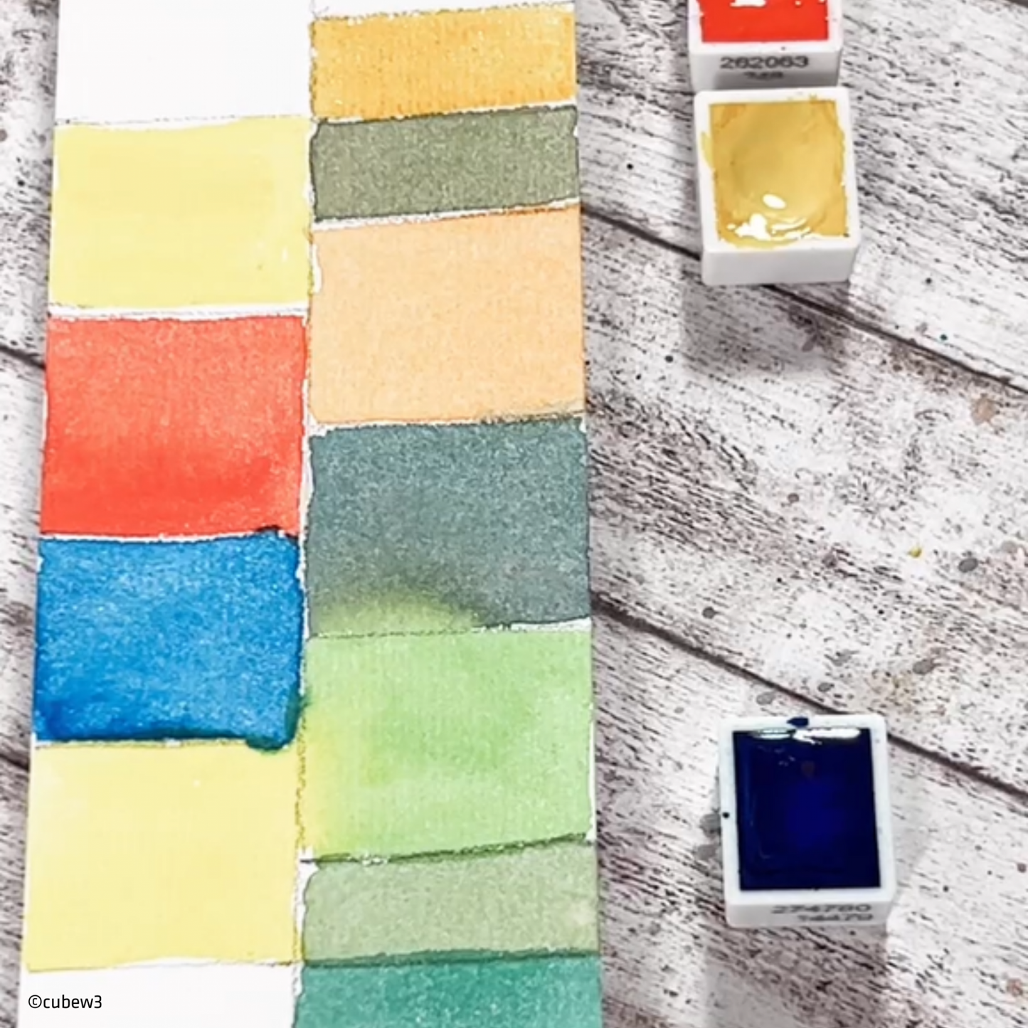 Hahnemuhle Bookmark Pad Painting Set