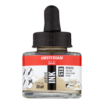 Amsterdam Acrylic Ink, 30ml - Assorted Colors and Metallics