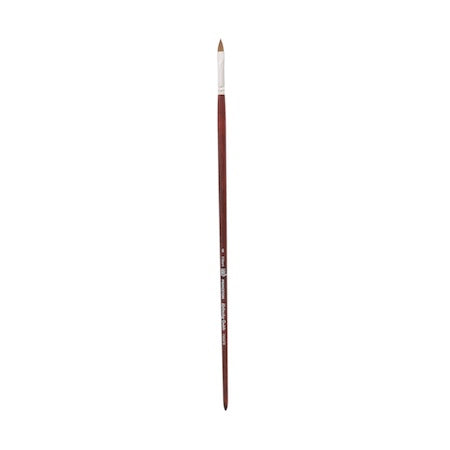 Princeton Brush Siberia Genuine Kolinsky Sable Oil & Acrylic Brush, Filbert, 6