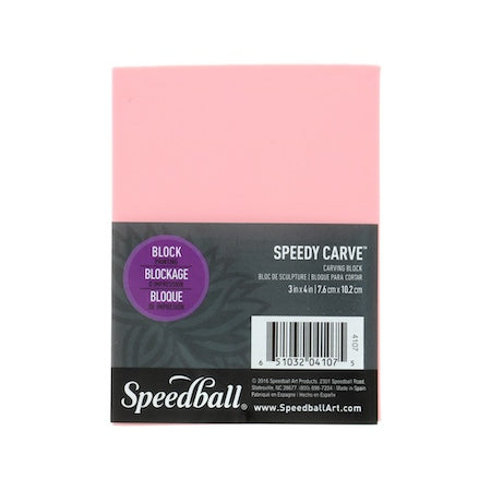 Speedball Speedy Carve Block - Versatile Carving Material for Artists