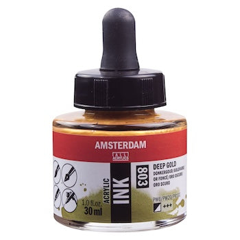 Amsterdam Acrylic Ink, 30ml - Assorted Colors and Metallics