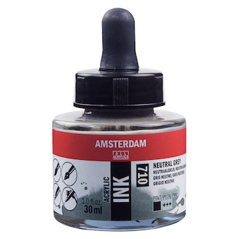Amsterdam Acrylic Ink, 30ml - Assorted Colors and Metallics