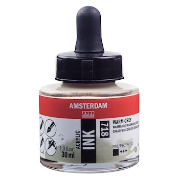Amsterdam Acrylic Ink, 30ml - Assorted Colors and Metallics