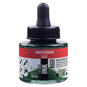 Amsterdam Acrylic Ink, 30ml - Assorted Colors and Metallics