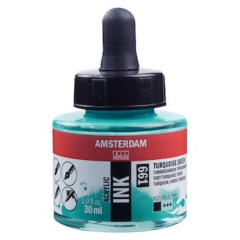 Amsterdam Acrylic Ink, 30ml - Assorted Colors and Metallics