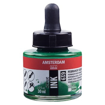 Amsterdam Acrylic Ink, 30ml - Assorted Colors and Metallics