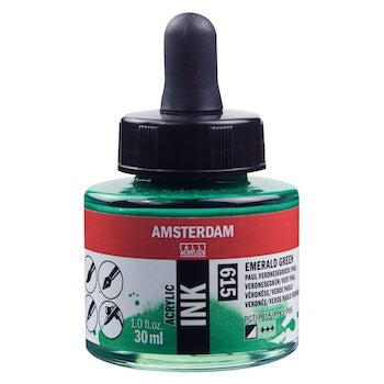 Amsterdam Acrylic Ink, 30ml - Assorted Colors and Metallics