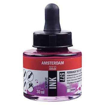 Amsterdam Acrylic Ink, 30ml - Assorted Colors and Metallics