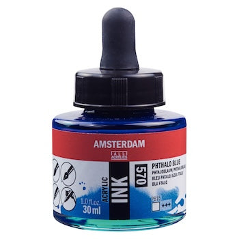 Amsterdam Acrylic Ink, 30ml - Assorted Colors and Metallics