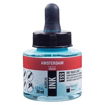 Amsterdam Acrylic Ink, 30ml - Assorted Colors and Metallics