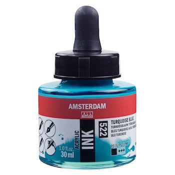 Amsterdam Acrylic Ink, 30ml - Assorted Colors and Metallics