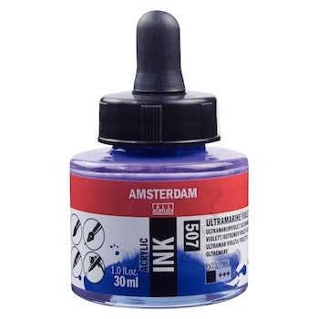 Amsterdam Acrylic Ink, 30ml - Assorted Colors and Metallics