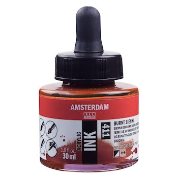 Amsterdam Acrylic Ink, 30ml - Assorted Colors and Metallics