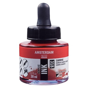 Amsterdam Acrylic Ink, 30ml - Assorted Colors and Metallics