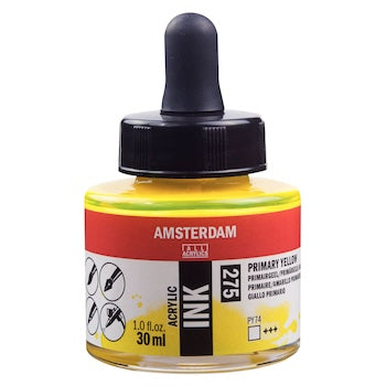 Amsterdam Acrylic Ink, 30ml - Assorted Colors and Metallics
