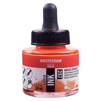 Amsterdam Acrylic Ink, 30ml - Assorted Colors and Metallics