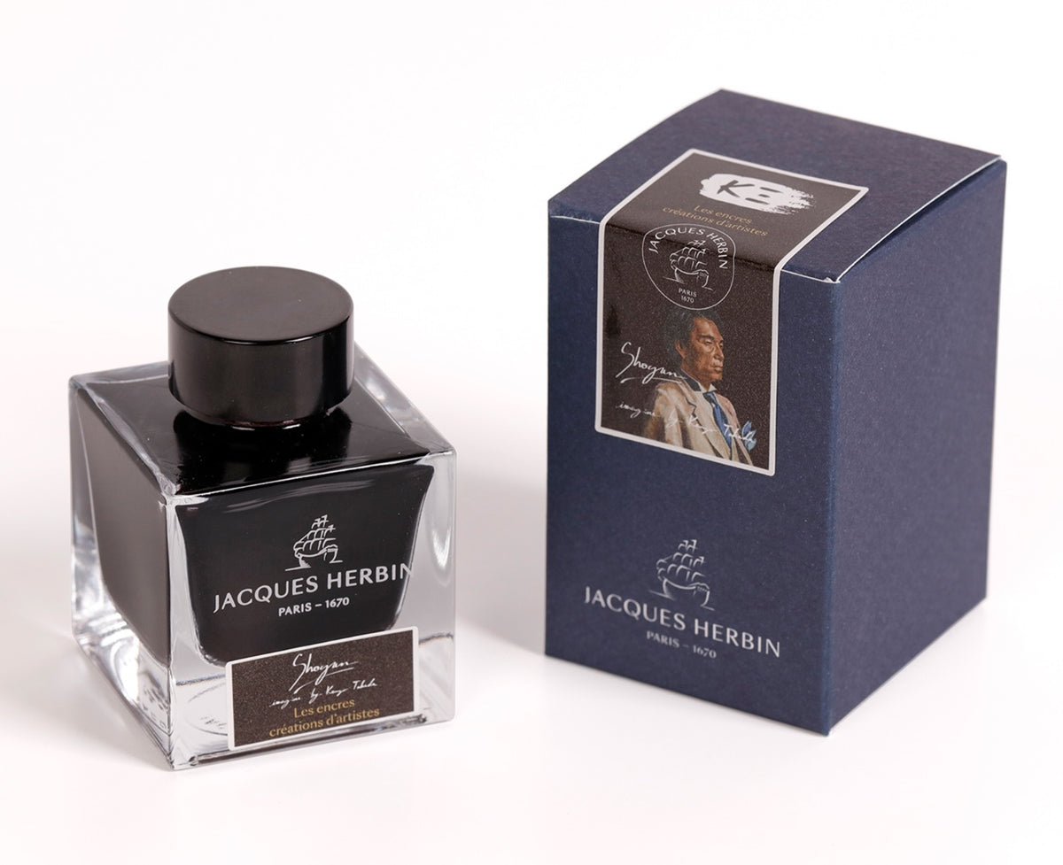 Jacques Herbin - Kenzo Takada "Shogun" Ink with Gold and Red Sheen
