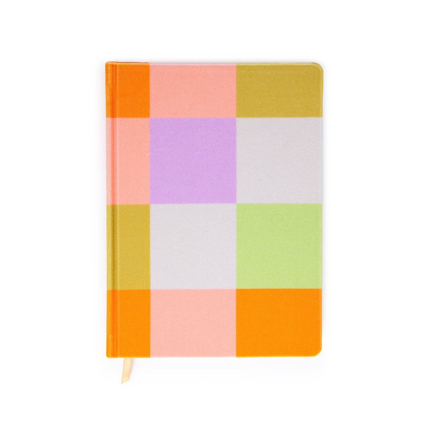 velvet check jumbo journal