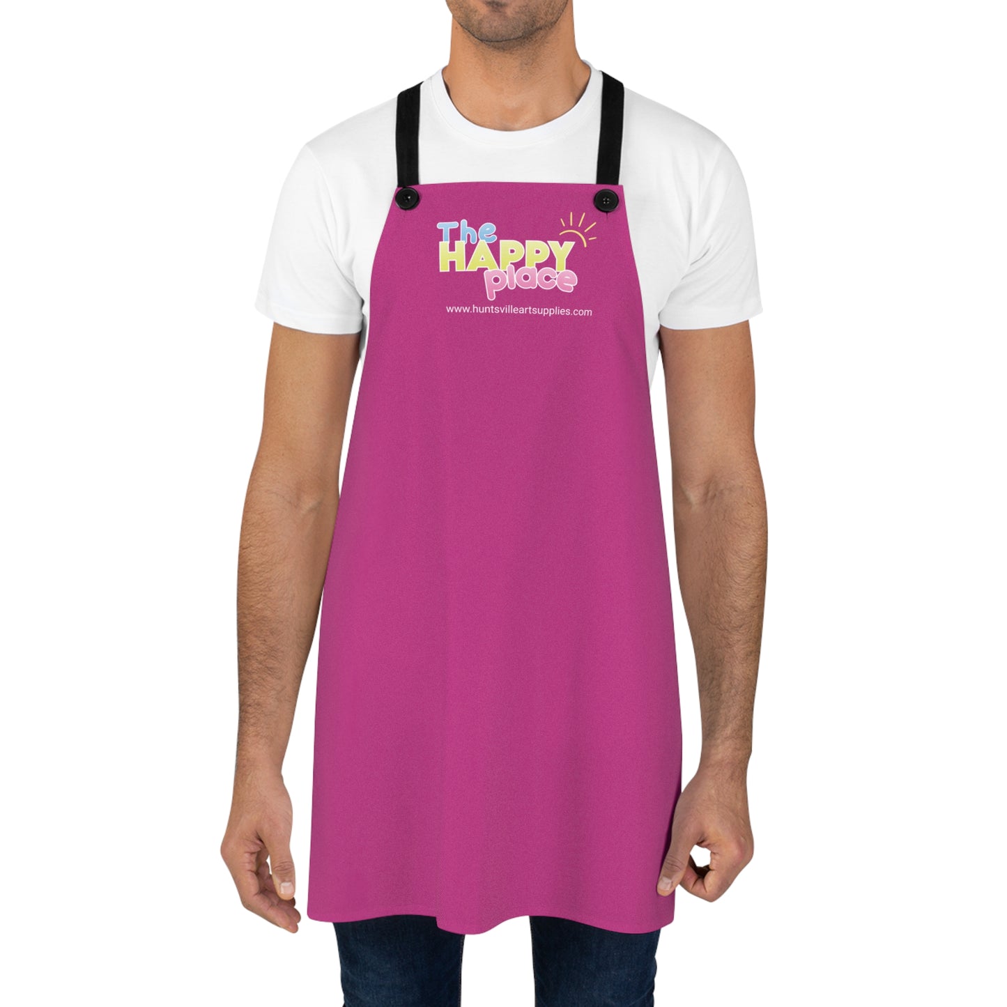 The Happy Place Smock In Hot Pink