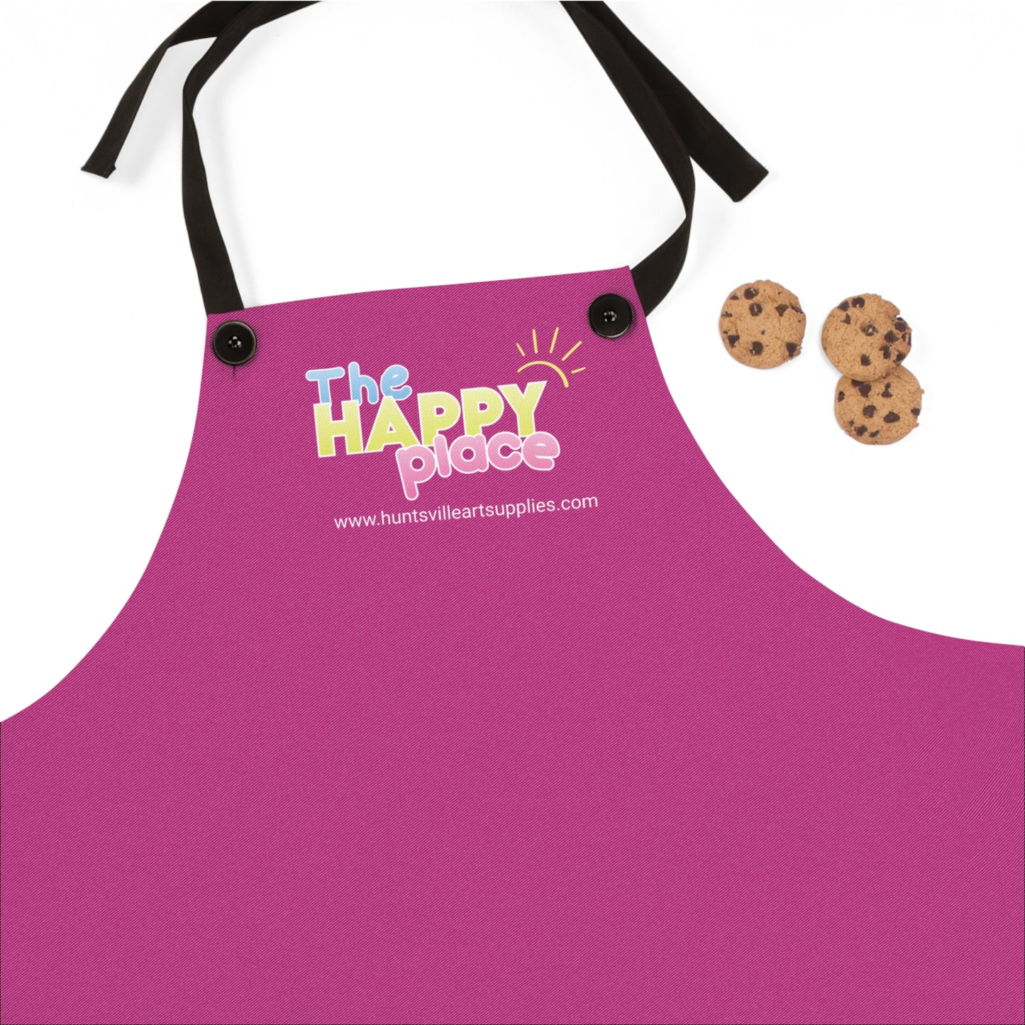 The Happy Place Smock In Hot Pink
