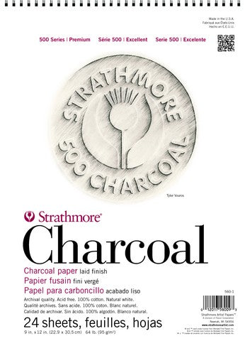 Strathmore Charcoal Paper Pad, 500 Series