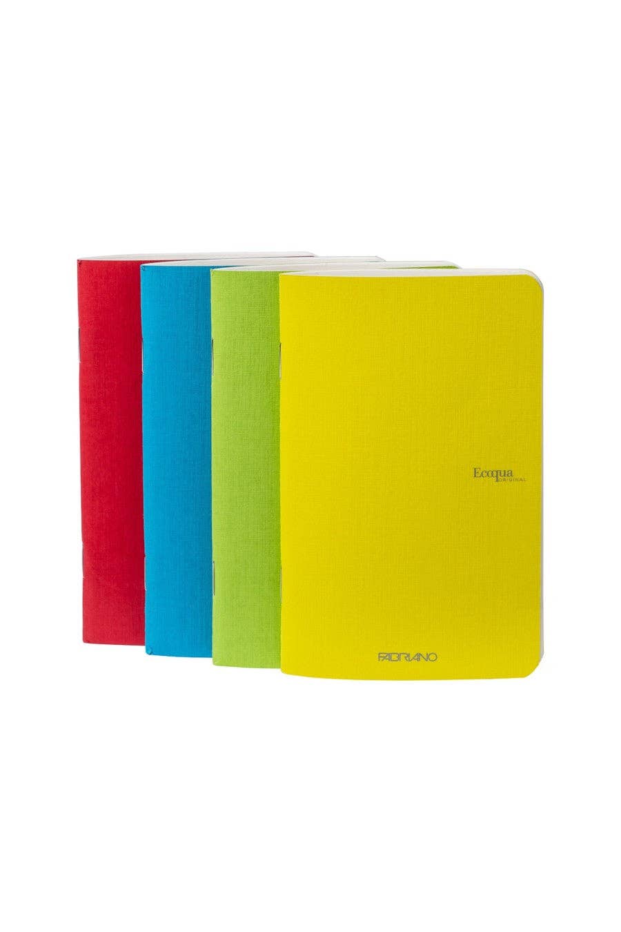 Fabriano EcoQua Pocket-Sized Notebook, 4 Notebook Pack