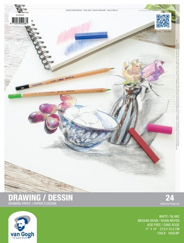 Van Gogh Drawing Pads, Sheets 90LB