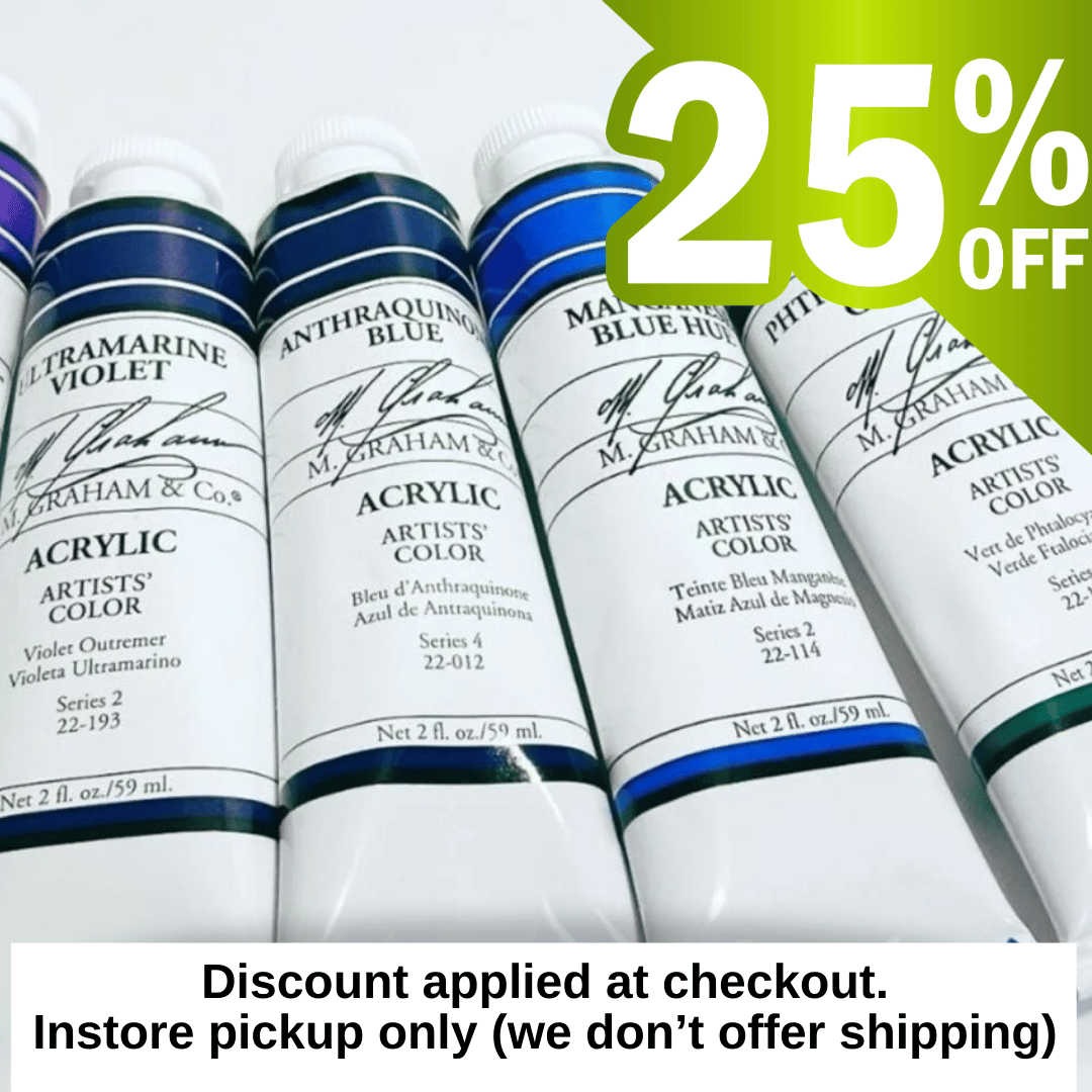 M. Graham Artists' Acrylics - Premium Selection of Professional Acrylic Paints