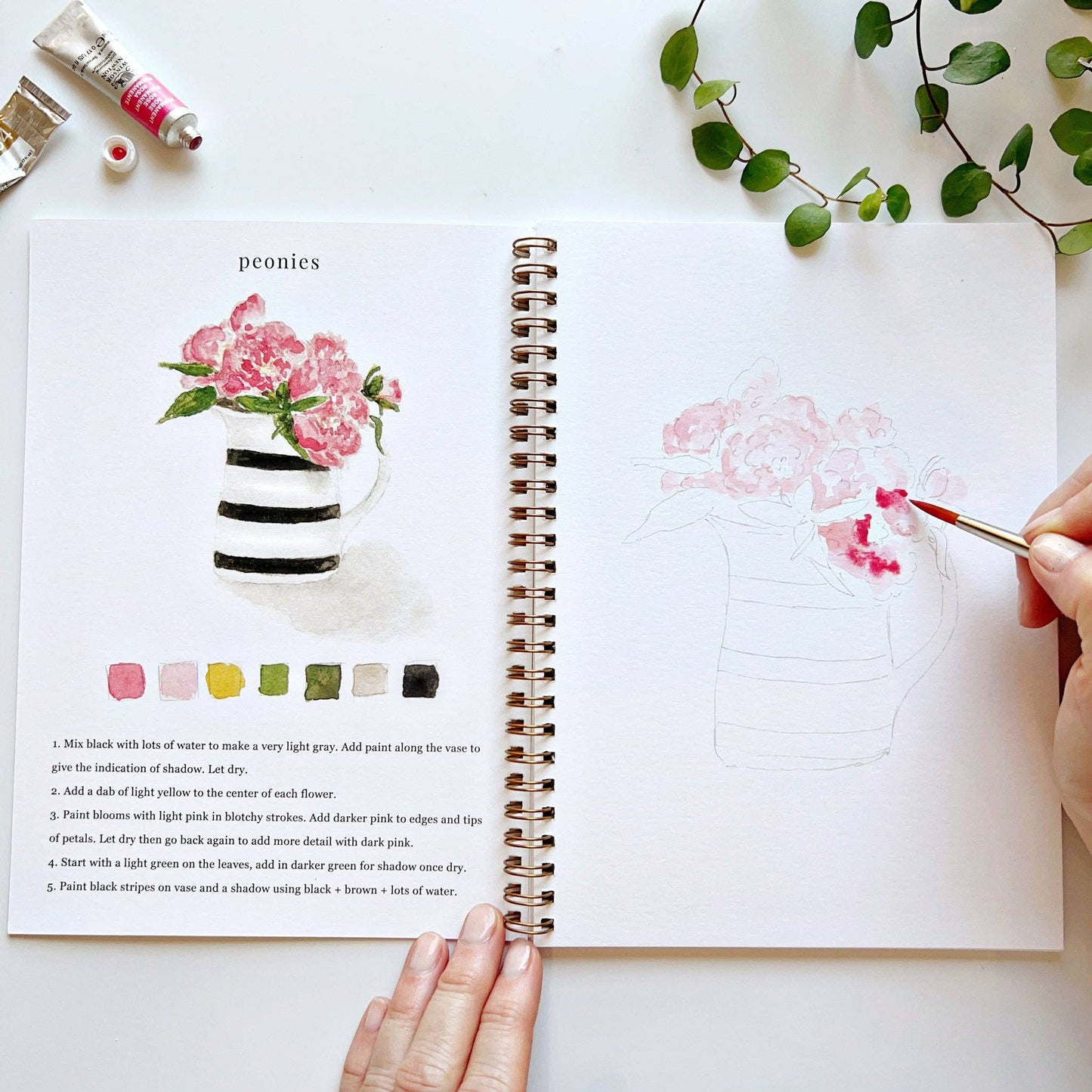 Watercolor Workbooks By Emily Lex Studio — practice lessons, exercises and study projects