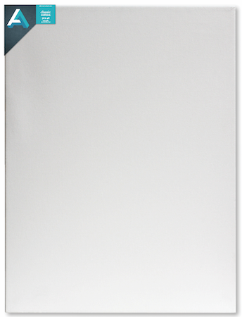 Art Alternatives Classic Cotton Stretched Canvas, Gallery, 1-3/8 in Profile, 36 in x 48 in