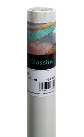Canson Glassine White Paper, 48" x 10 Yd