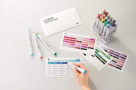 COPIC Color Swatch Cards