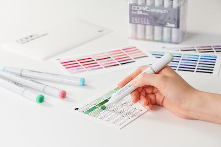 COPIC Color Swatch Cards