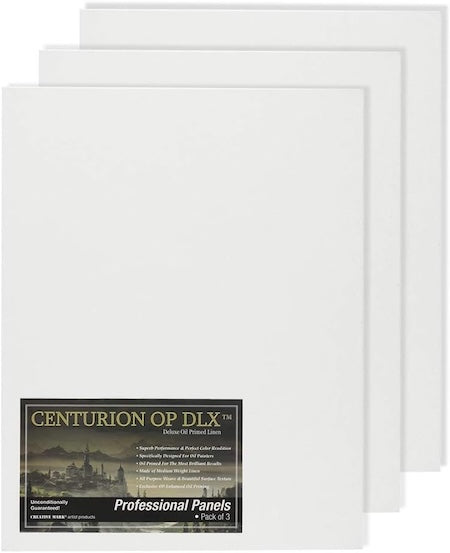 Centurion Deluxe Professional Oil Primed Linen Canvas Panels
