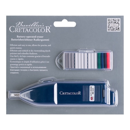 Cretacolor Electric Eraser Set With Refills