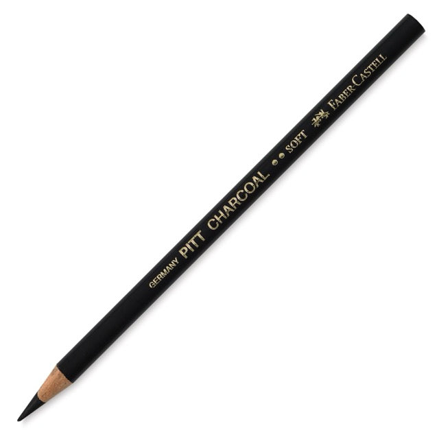 Faber-Castell Pitt Charcoal pencil on a white background