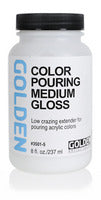 Golden Color Pouring Medium, Gloss, 8oz