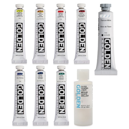 Golden Heavy Body Acrylic Artist Paint — Professional Grade Acrylics for Fine Art