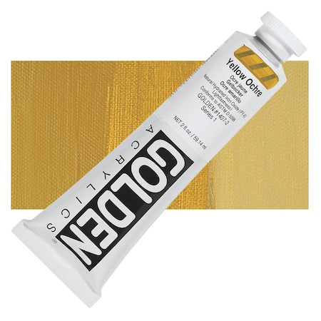 Golden Heavy Body Acrylic Artist Paint — Professional Grade Acrylics for Fine Art