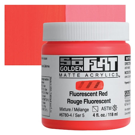 Golden SoFlat Matte Acrylic Paint, Professional Matte Acrylics for Artists