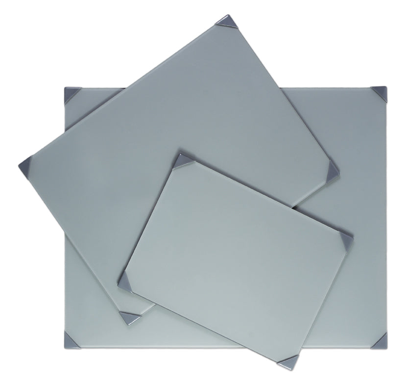 New Wave Art Palette, POSH Glass Palettes, Grey Table Top