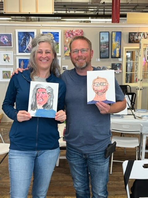 Friday Night - Fun Night! Paint Your Partner Date or BFF Night!